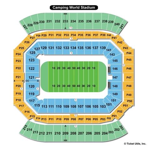 Camping World Stadium Tickets And Camping World Stadium Seating Charts. When it comes to attending events at Camping World Stadium, getting the right tickets and finding the best seats is essential for an unforgettable experience. Whether you're looking to catch a thrilling football game, a high-energy concert, or a major sporting event .... 