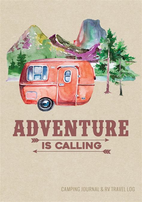 Download Camping Journal  Rv Travel Logbook Red Vintage Camper Adventure Road Trip Planner Caravan Travel Journal Glamping Diary Camping Memory Keepsake For Campers  Rv Retirement Gifts Series By Not A Book
