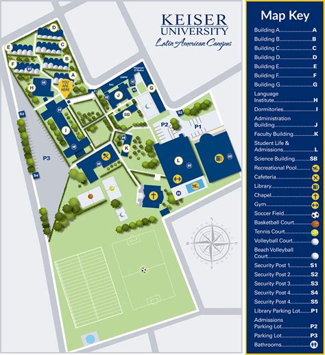 Campus Map - Keiser University Athletics