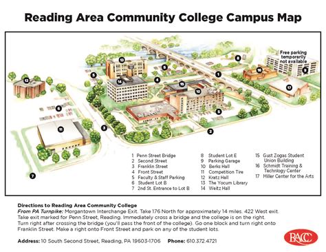 Campus Map and Directions RACC