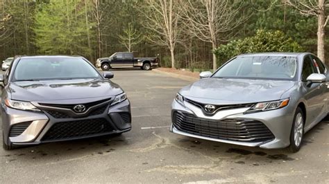 Camry le vs se. A 2.5L four-cylinder engine provides Camry's motivation, sending 203 horsepower and 184 pound-feet of torque (206 hp, 186 lb-ft for XSE) to the front wheels via a Direct Shift 8-speed automatic transmission. For improved control on snowy Waterford streets, 2.5L Camry models can add all-wheel drive. If you prefer your practical sedan with a side ... 