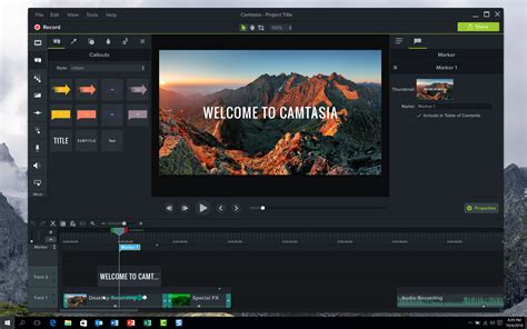 Camtasia software for pc