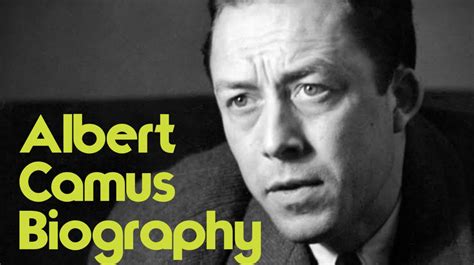 Camus Biography Part 1 &mdash; Albert Camus Society