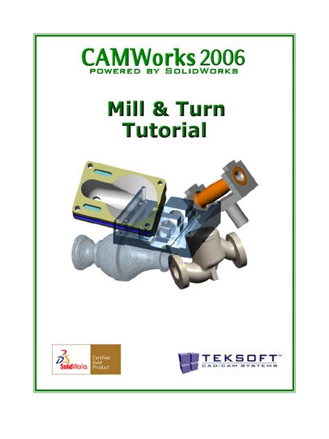 Camworks Tutorial Mill and Turn PDF Numerical Control