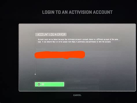 Can’t use my Activision account to log in (Xbox) - Reddit