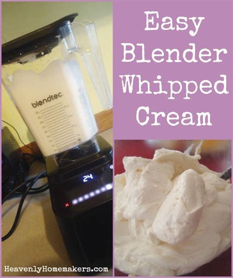 Can An Immersion Blender Whip Cream? - Cook Adviser