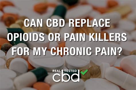 Can CBD Replace Opioids or Painkillers for My Chronic Pain?