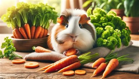 Can Guinea Pigs Eat Carrots and Carrot Tops?