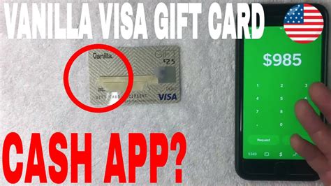 Can I Add Visa Gift Card To Cash App