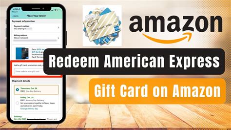Can I Use A American Express Gift Card On Amazon