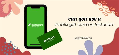 Can I Use A Publix Gift Card On Instacar