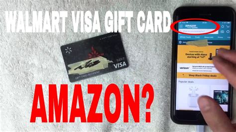 Can I Use Walmart Gift Cards On Amazon