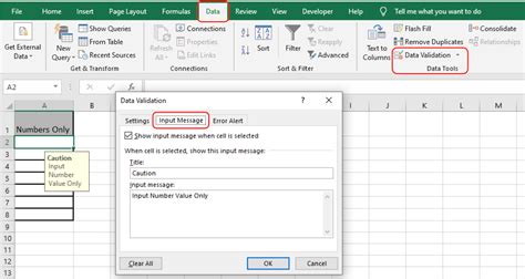 Can I add validation to Excel