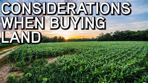 Can I buy land if I didn