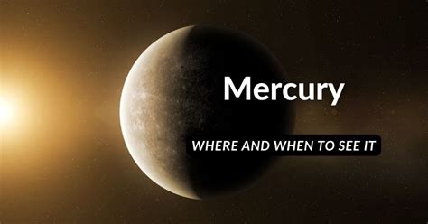 Can I see Mercury Through a Telescope? – Telescope Nights