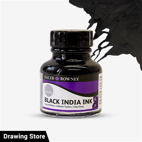 Can I use Black India Ink by Daler Rowney to do a …