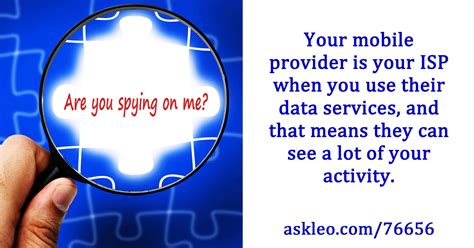 Can My Mobile Provider Track What I Do Online?