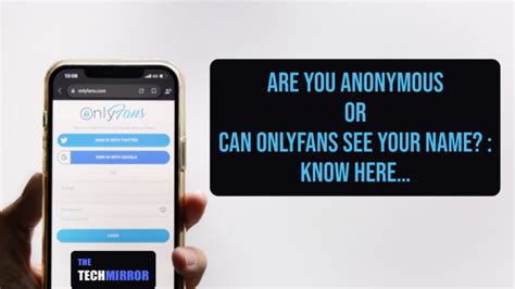 Can Onlyfans Models See Your Name Leak