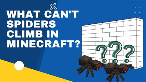 Can Spiders Climb Signs Minecraft Get Quick Answer Here