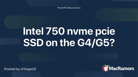 Can You Convert A G5 To Intel Macrumors Forums