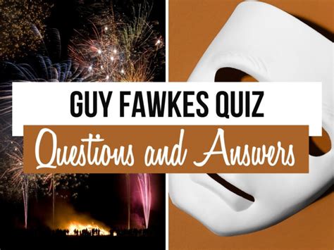 Can You Crush This Explosive Guy Fawkes Quiz? HowStuffWorks