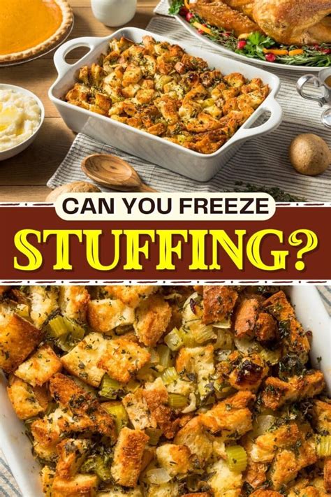 Can You Freeze Stuffing - Home Cook Basics