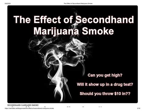 Can You Get High from Secondhand Marijuana …