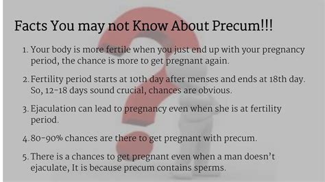 Can You Get Pregnant From Precum? - Yahoo!