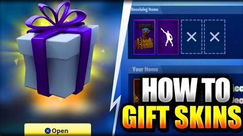 Can You Gift Skins You Own In Fortnite