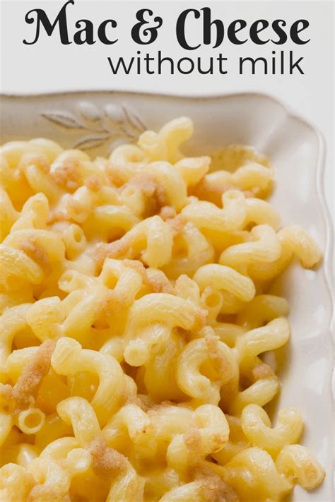 Can You Make Mac and Cheese Without Milk? ANSWERED