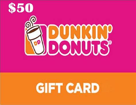 Can You Send A Dunkin Gift Card Over Tex