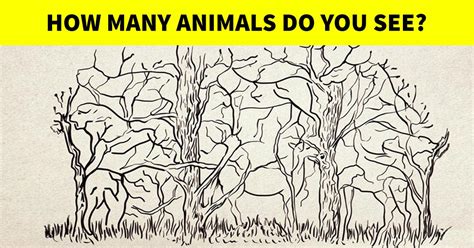 Can You Spot All The Animals In This Optical Illusion?