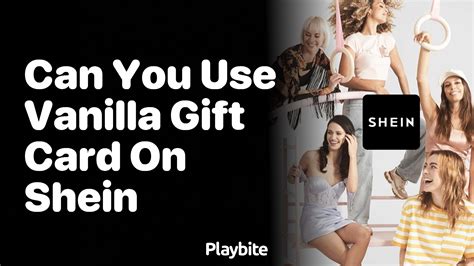 Can You Use A Vanilla Gift Card On Shein