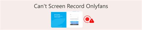 Can Youcreen Record Onlyfans Videos Naked