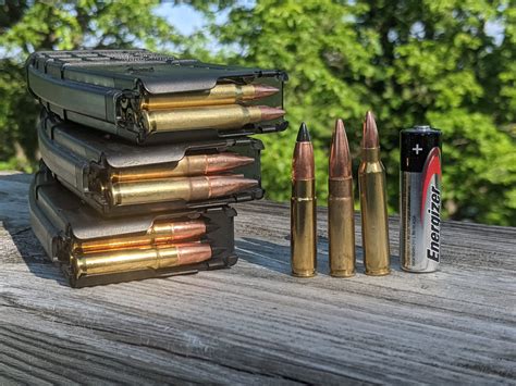 Nov 1, 2022 · The 5.56 fires 55-grain bullets about 3,100 feet-per-second (fps) and 77-grain bullets closer to 2,800 fps. The 300 Blackout, on the other hand, can be loaded with 110-grain bullets for 2,300 fps of velocity or 220-grain bullets for 1,000 fps. These radically different velocities translate to radically different trajectories.