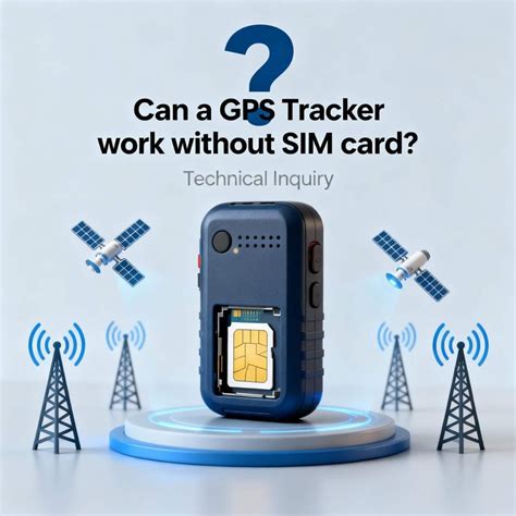 Can a GPS tracker work without a battery