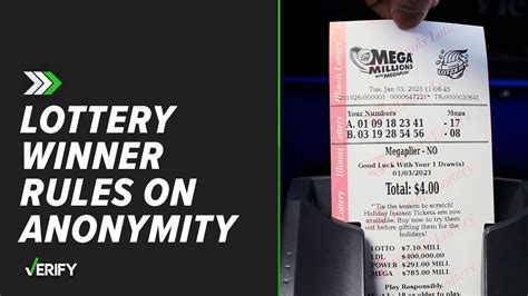 Can a Mega Millions jackpot winner remain anonymous in California?