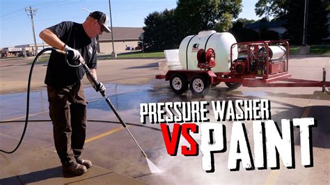 Can a Pressure Washer Remove Paint? (ODDLY SATISFYING)