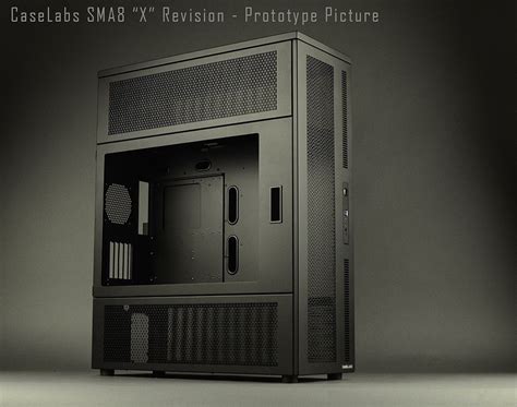 Can a Push/Pull Radiator setup fit in a Caselabs SMA8?