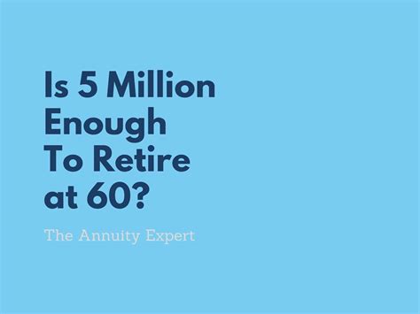 Can a couple retire on 5 million dollars? - financialcomplete.com