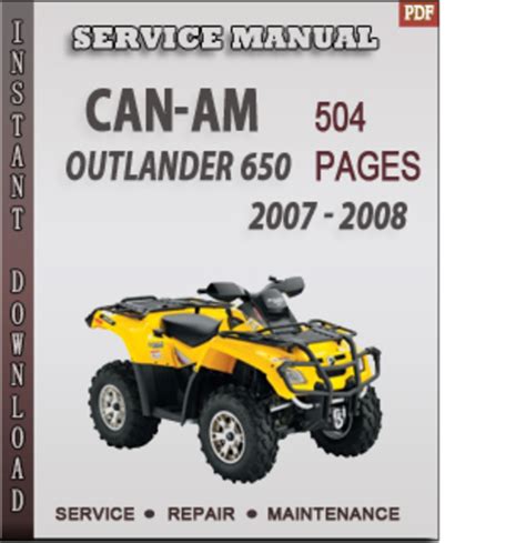 Can am outlander 650 service manual. - Ricoh aficio mpc305 manuale di servizio.
