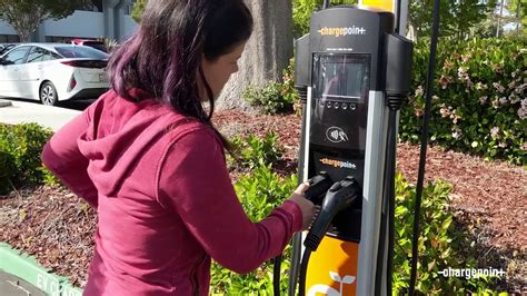 Whereas ChargePoint has the largest EV chargi