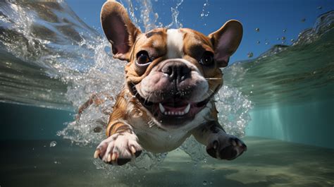 Can french bulldogs swim. There are many breeds of dogs that do well in the water. In fact, many dogs were bred to spend a lot of time in the water. The curly coated retriever was bred 