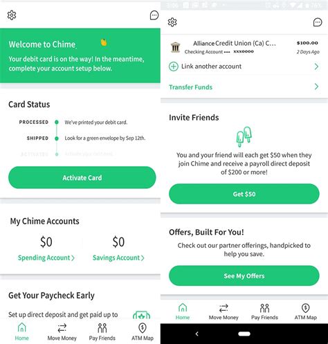 Find your temporary card in the chime app. Add it In Venmo or cash app (cash app is better) as your credit/debit card. Click the alternate option to the credit/debit card in the banks section of either of those apps and link your chime app or input the routing/account #s. 