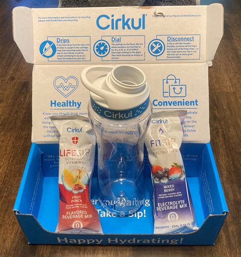 Can i buy cirkul cartridges with food stamps. Steps. Fill your Cirkul bottle with drinking water and attach the lid. Unwrap your flavor cartridge, insert it in the lid opening, and fasten it by turning clockwise into place. Turn the dial to adjust the flavor strength. Try starting out on a level 3 on the flavor dial. …. Now, tip up the bottle and drink! 