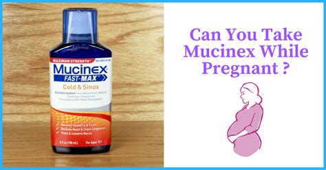 Can i have mucinex while pregnant. What Mucinex product are you using? If you could let me know the ingredients on the back I can help (pharmacist here). Also if you ever need to look, you can Google "ingredient lactmed" and that will take you to one of the best database for medications and breastfeeding. For example, plain "Mucinex" is just guaifenesin … 