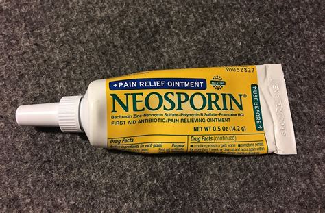 Neosporin is safe to apply, but it will be important to have Bo wear a cone type collar to prevent licking, otherwise the Neosporin will have little benefit. Drew : The neosporin could be applied every 4 to 6 hours as needed.. 
