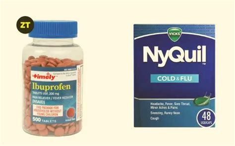 Can i take advil and nyquil together. Naproxen is an over the counter medication that is similar to Tylenol or Advil. Nyquil is taken for cold and flu symptoms. They can be taken together since the ingredients are not duplicated in ... 