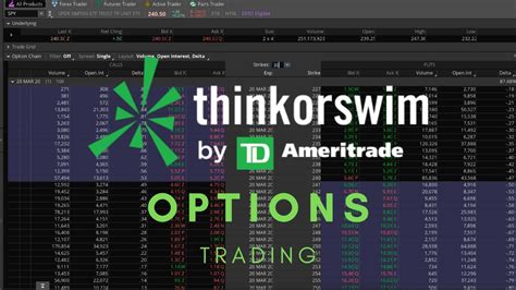 The Thinkorswim platform, a trademarked product of TD Ameritrade, is a powerful and comprehensive trading software designed to accommodate novice and experienced traders. Known for its state-of-the-art features and sophisticated tools, it offers seamless access to various investment products, such as stocks, options, futures, forex, …