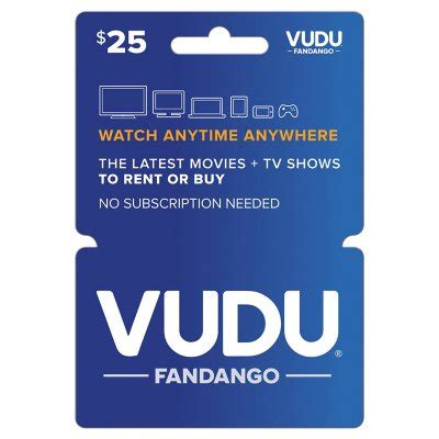 Can i use fandango gift card on vudu. You can use the Fandango $5 reward for VUDU to buy movies on digital as well. Fandango $5 rewards do not stack with other $5 Fandango rewards, but they do stack with AMC rewards. You also get AMC and Fandango rewards if you buy a ticket full price. This is all based on Fandangos current VIP points promotion. 